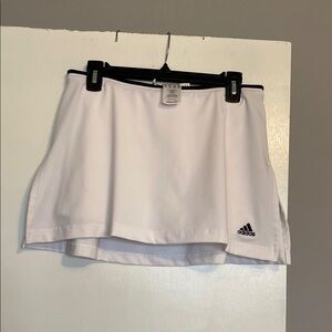 Adidas Women's White Tennis Climalite Shorts